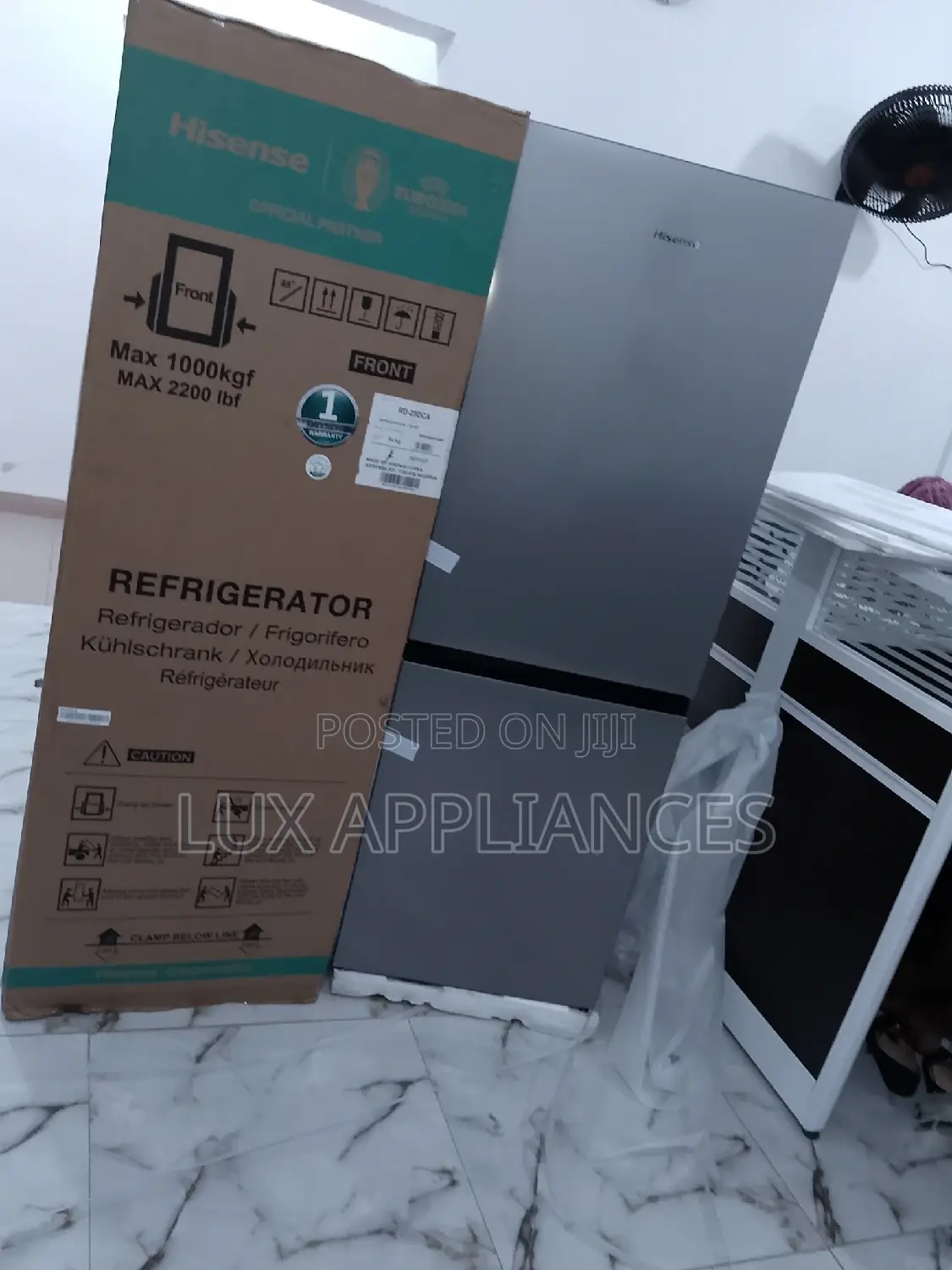 Hisense 29DCA 225L Bottom Freezer Refrigerato