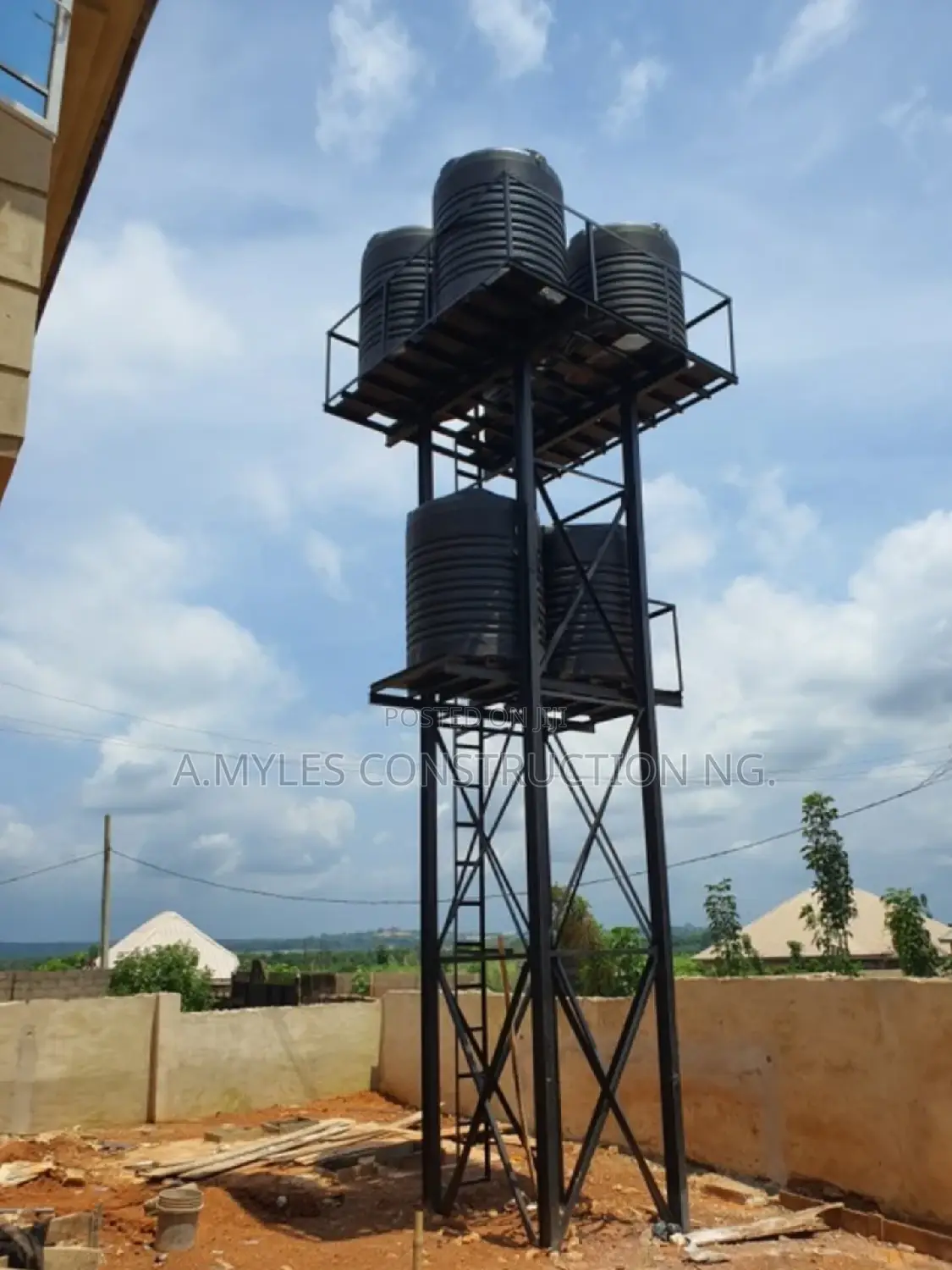 Triple Weight Overhead Tank