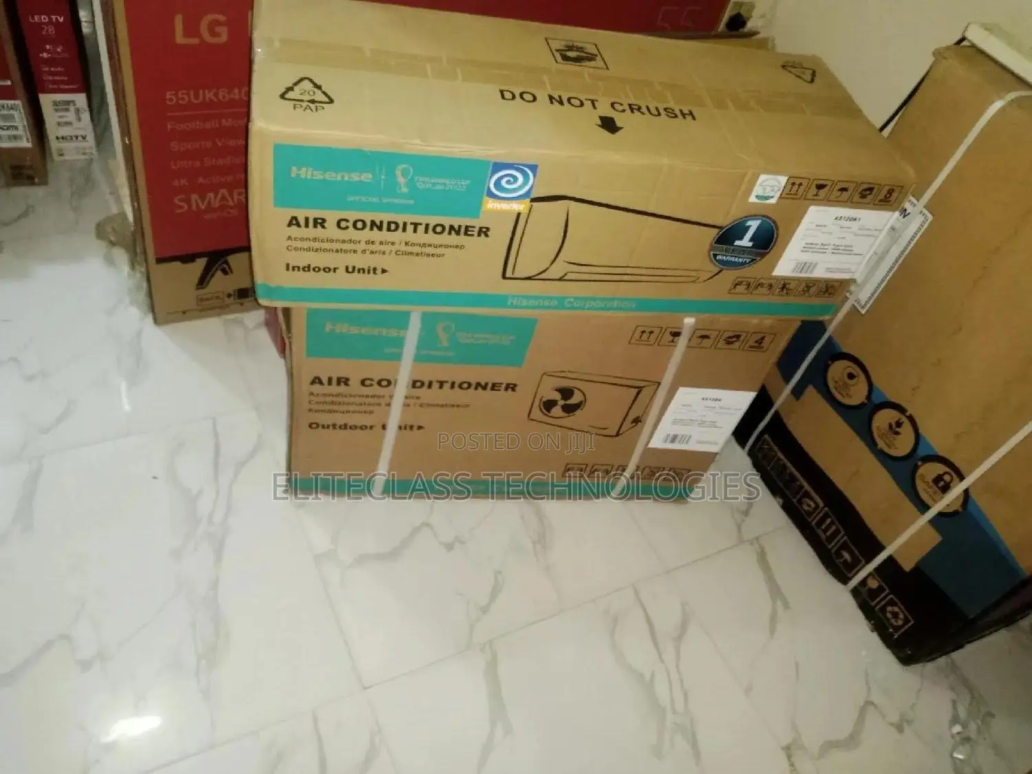 1 Horse Power Hisense Inverter Split a/C - Brand New