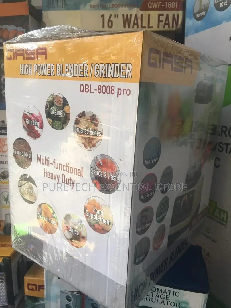Qasa High Power Heavy Duty Blender/Grinder