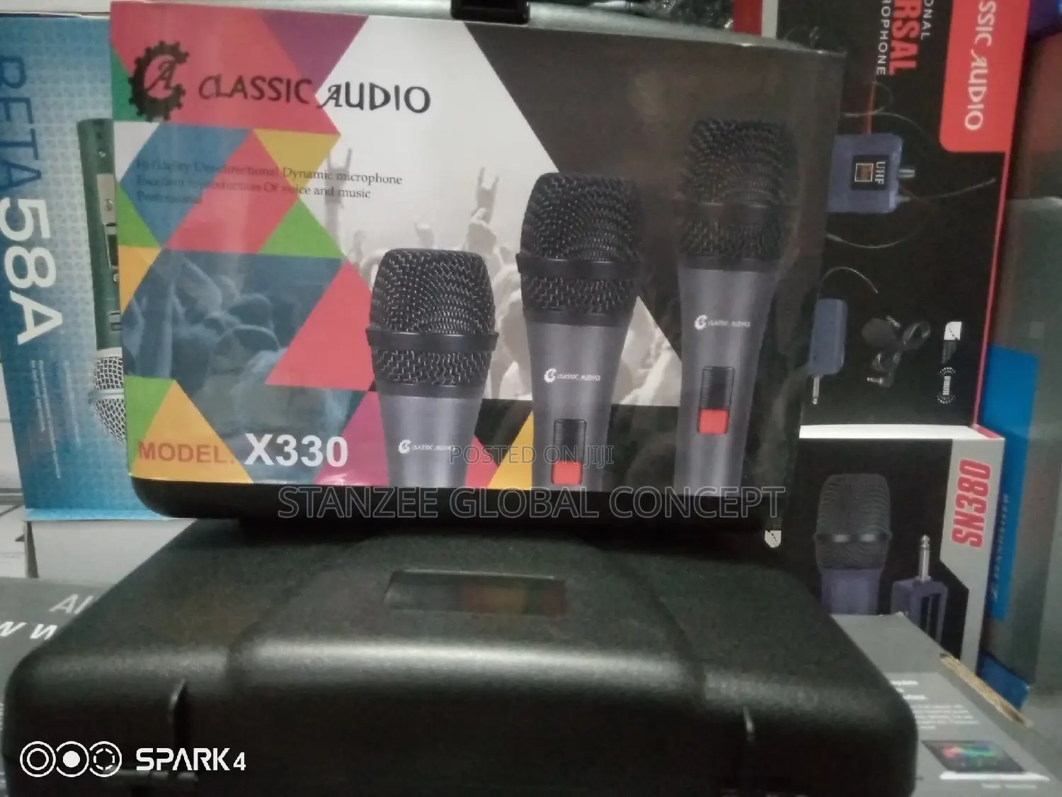 Classic Audio X330 3in1 Wired Microphone