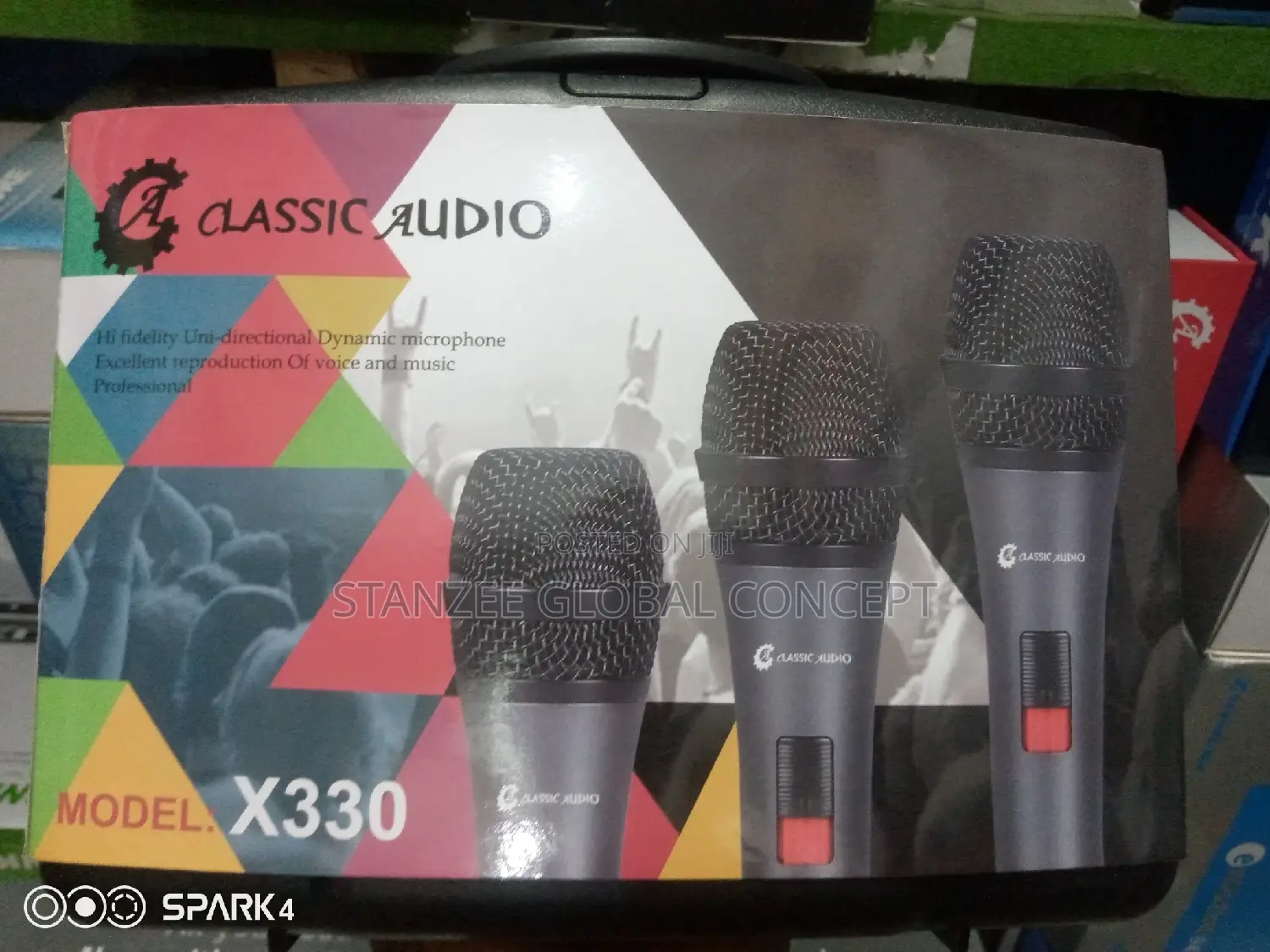 Classic Audio X330 3in1 Wired Microphone