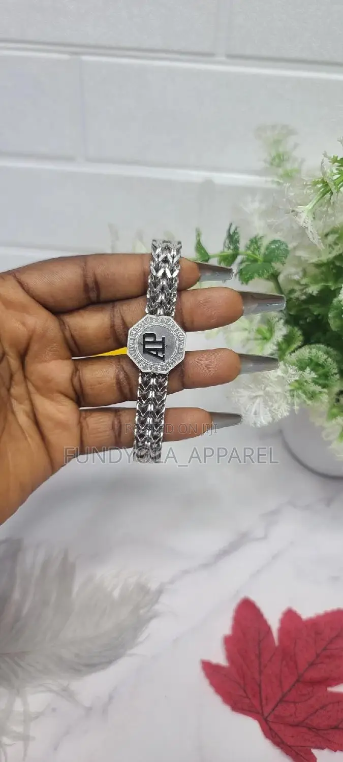 Silver Magnetic Strap Hand Chain
