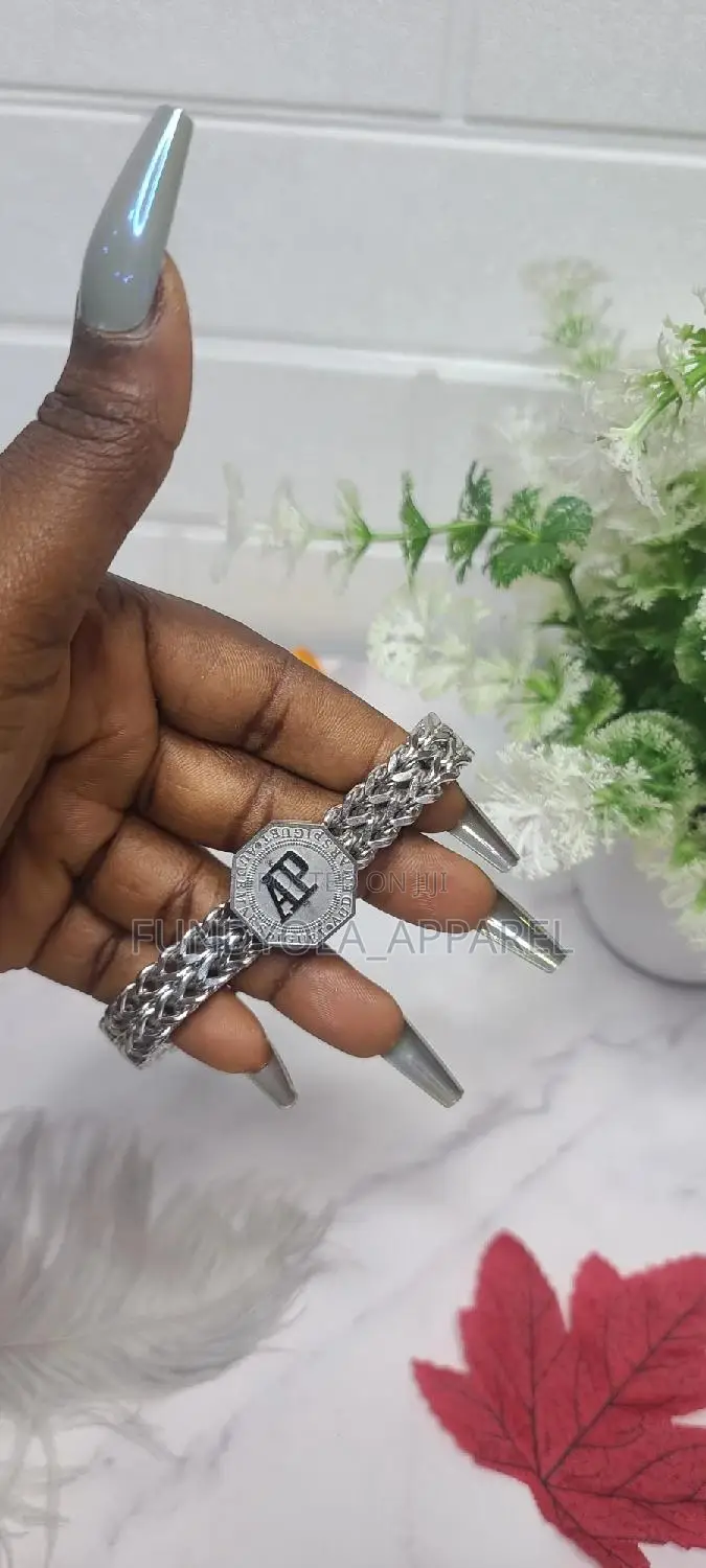 Silver Magnetic Strap Hand Chain