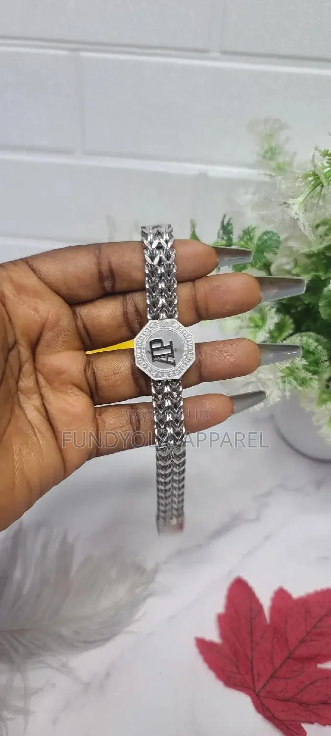 Silver Magnetic Strap Hand Chain