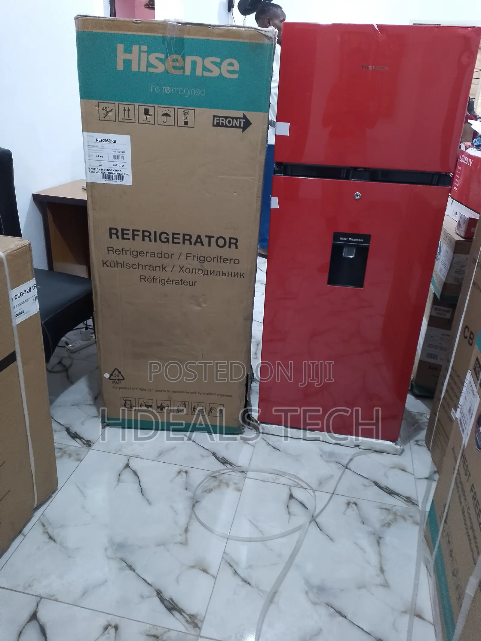 Hisense Floor-Standing 204 Litres Refrigerator Ref205drb