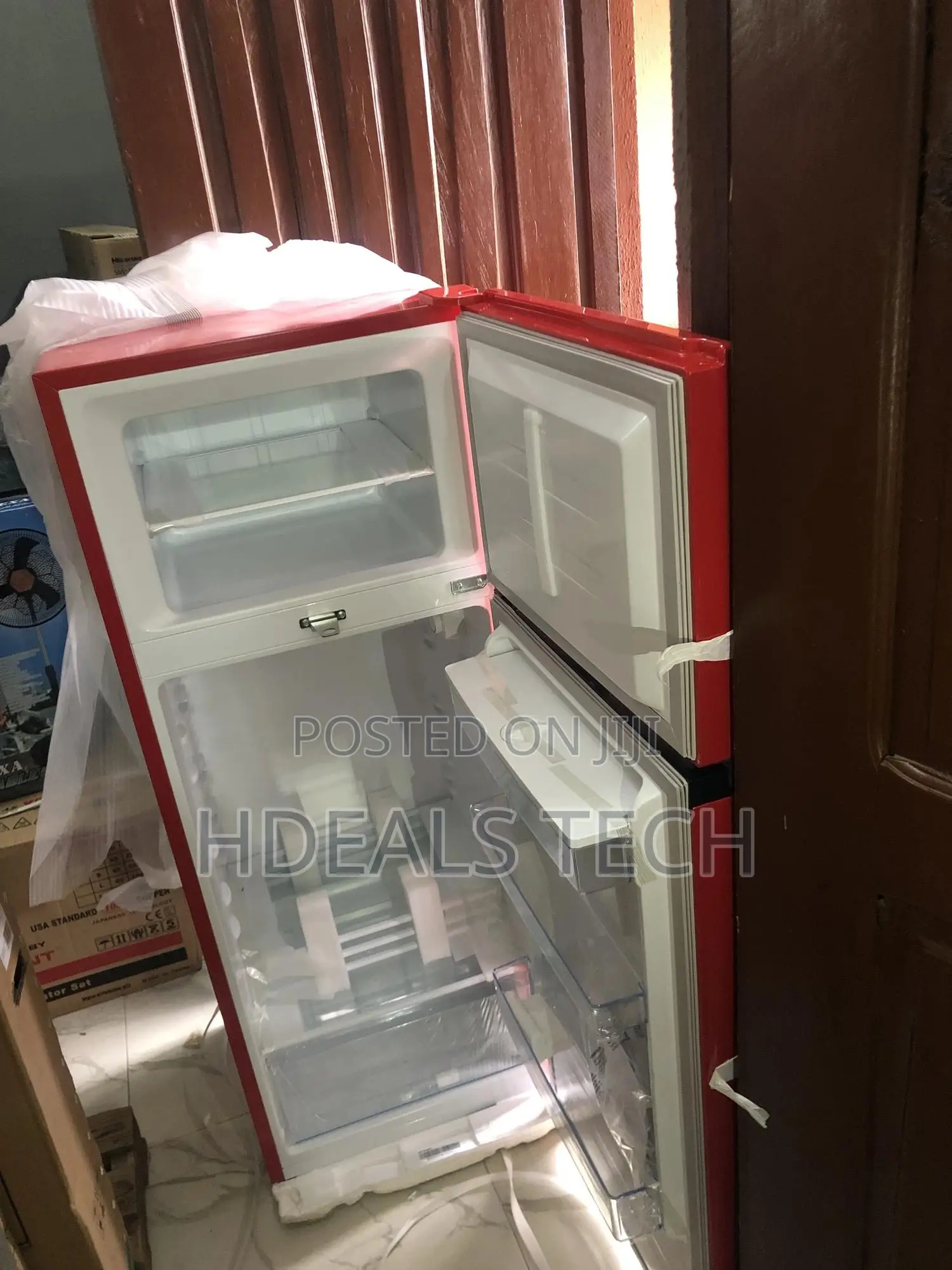 The New Hisense Refrigerator 204L With Water Depenser.