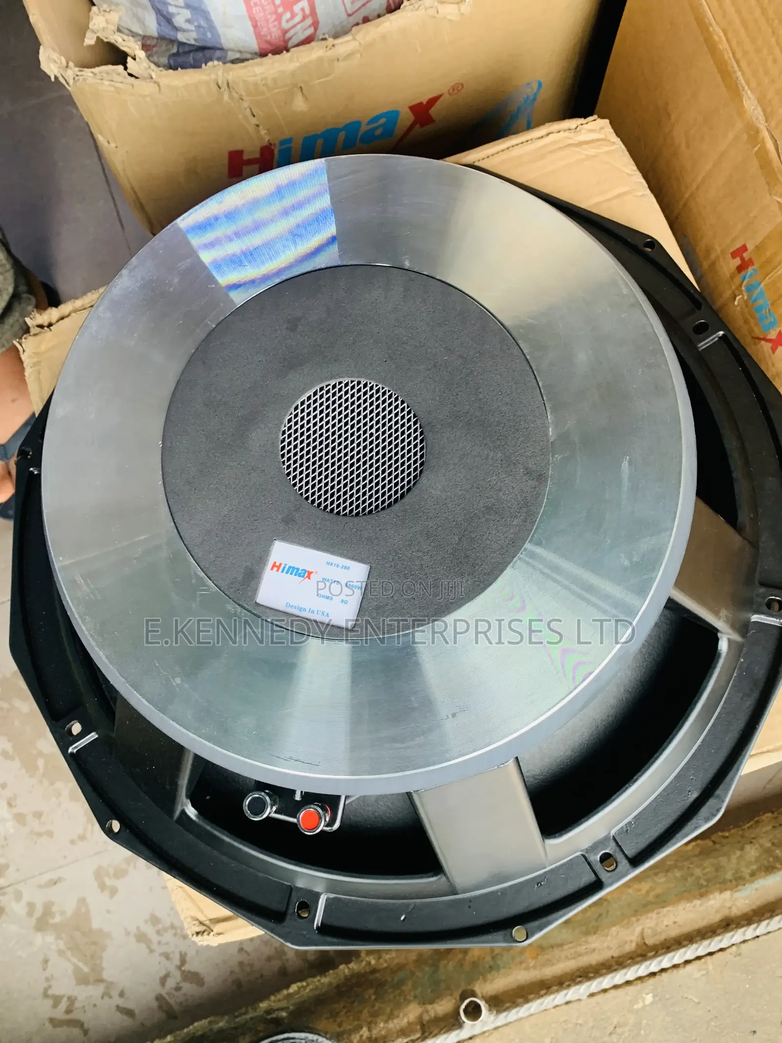 6000w Professional Heavy-Duty 18”Inches Himax Speaker (126coil)