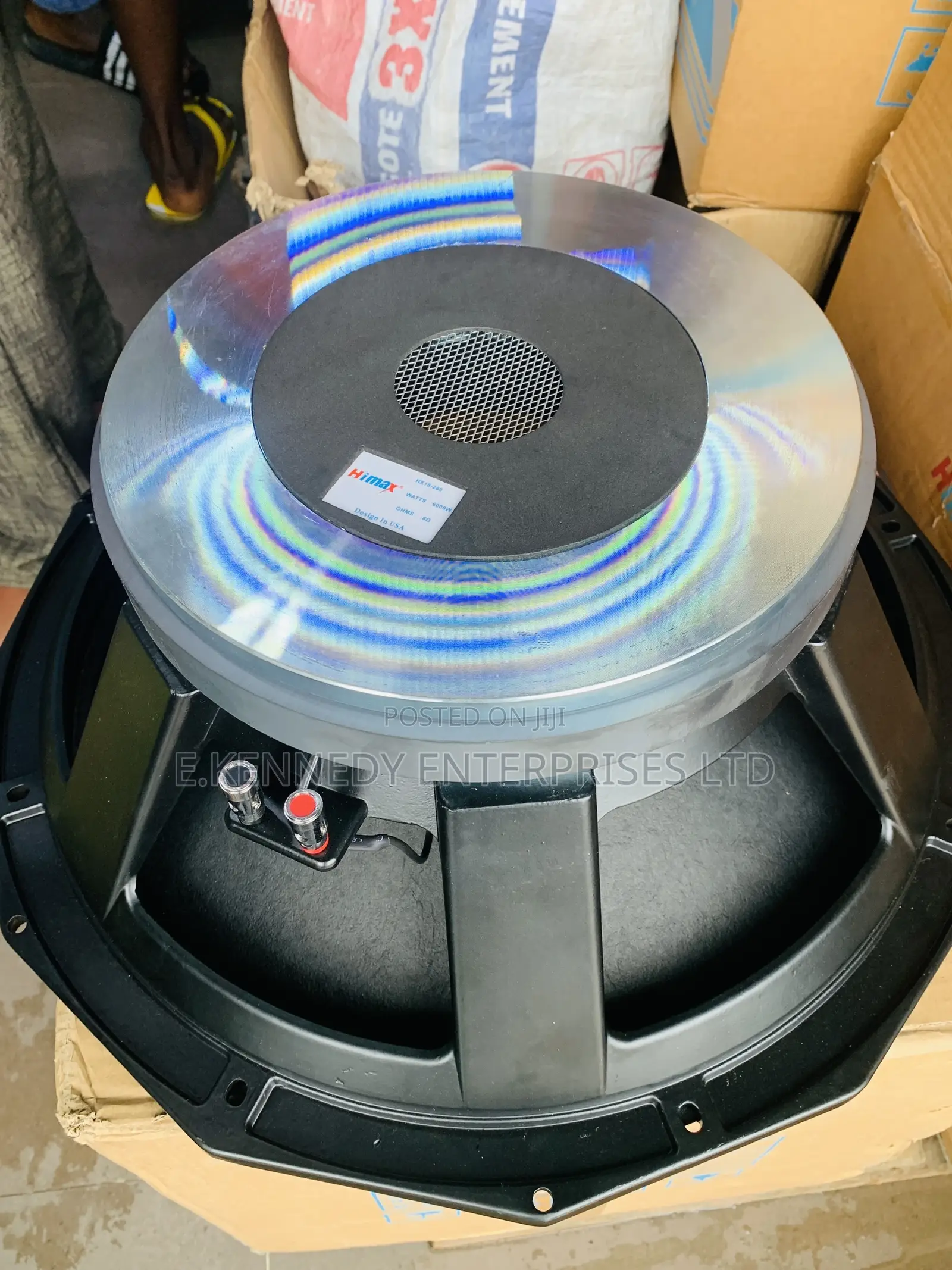 6000w Professional Heavy-Duty 18”Inches Himax Speaker (126coil)
