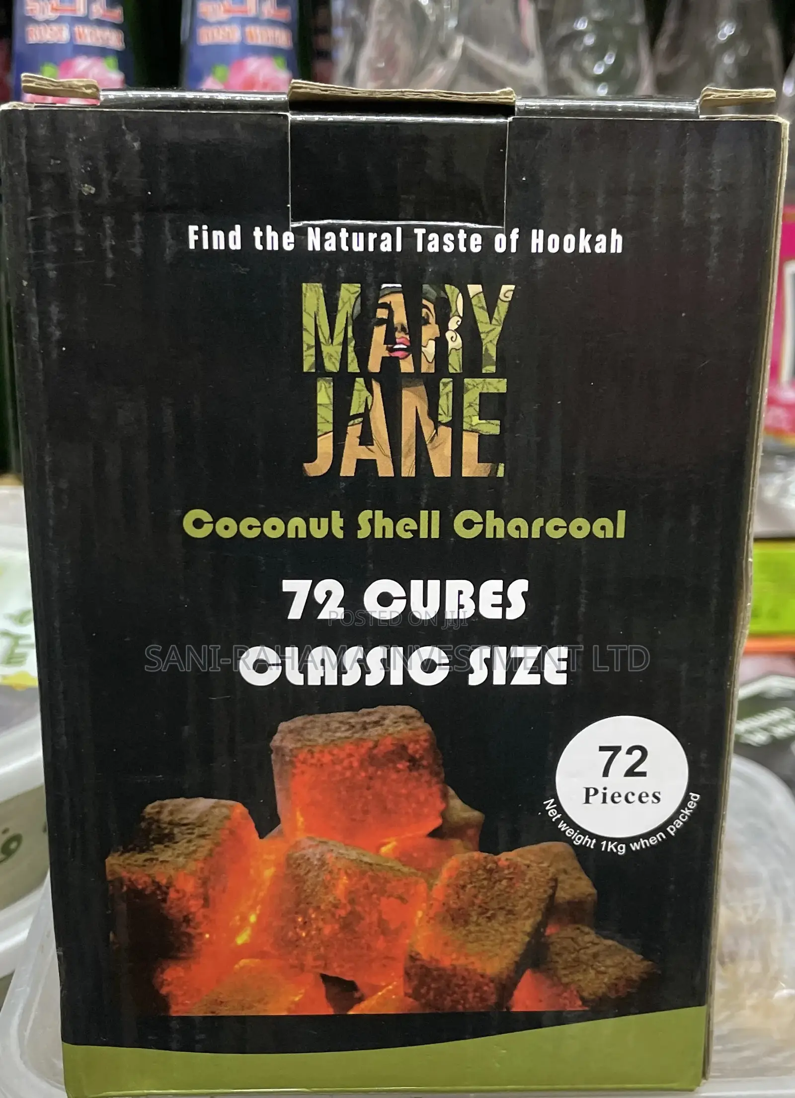 Coconut Shell Charcoal ( Mary Jane )
