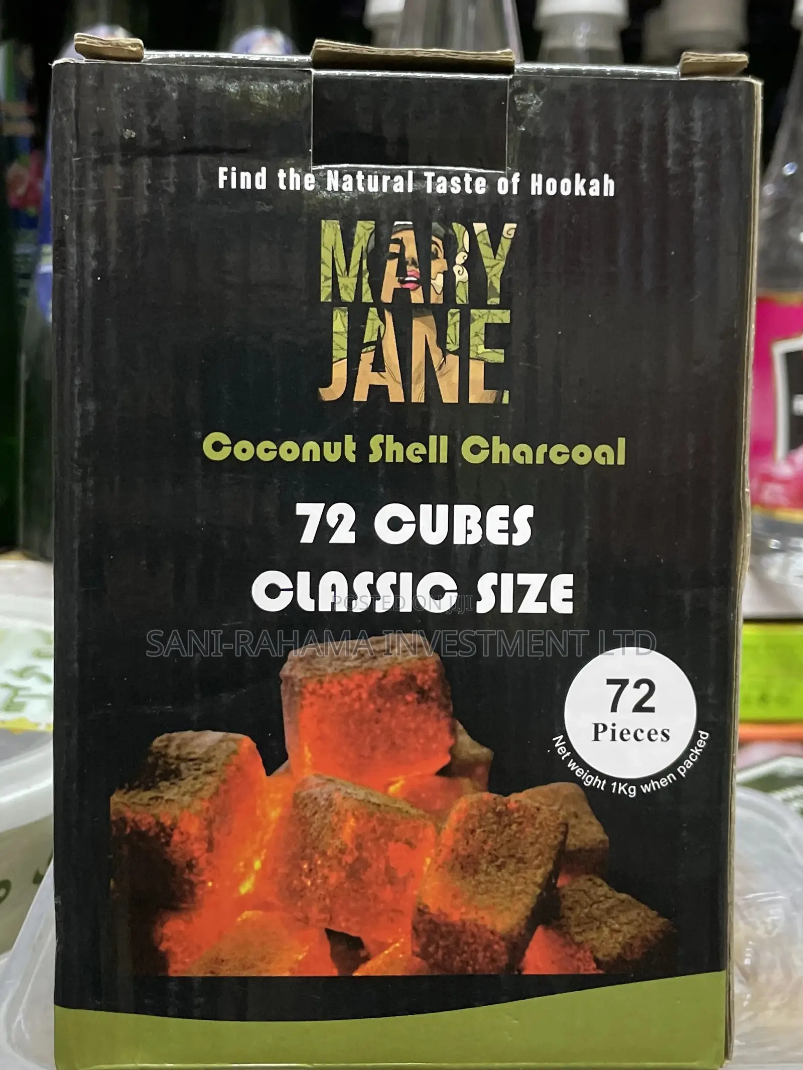 Coconut Shell Charcoal ( Mary Jane )