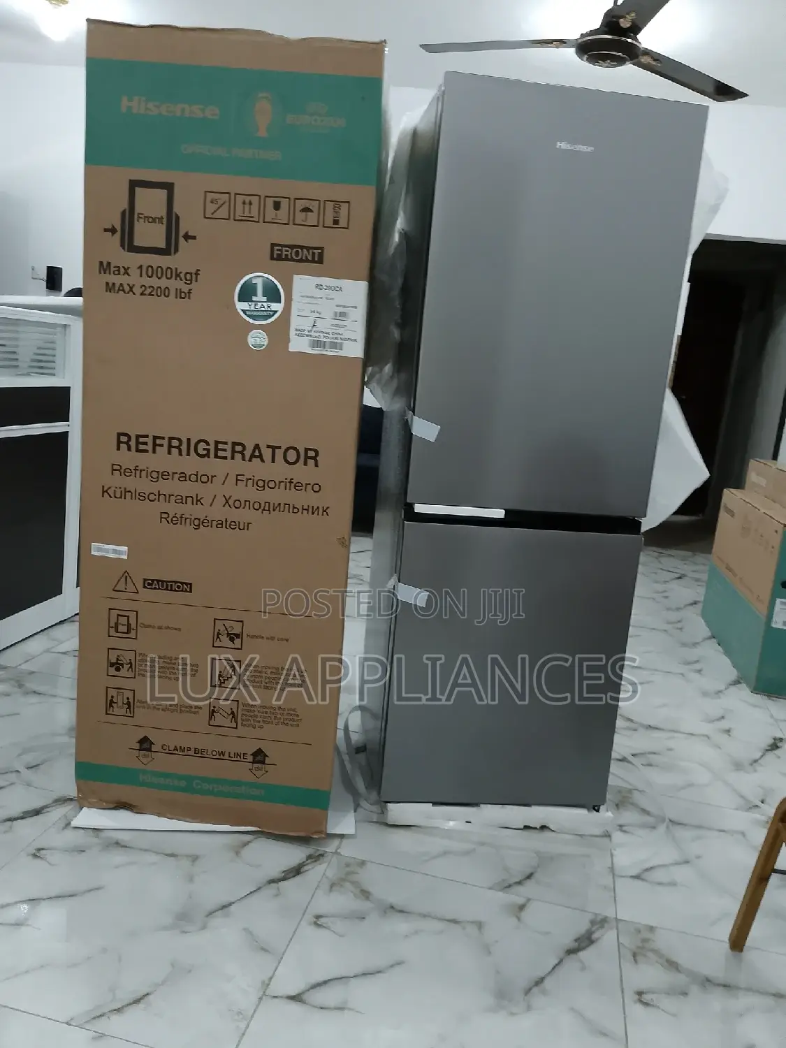 Hisense Double Door Refrigerator 226 Litres