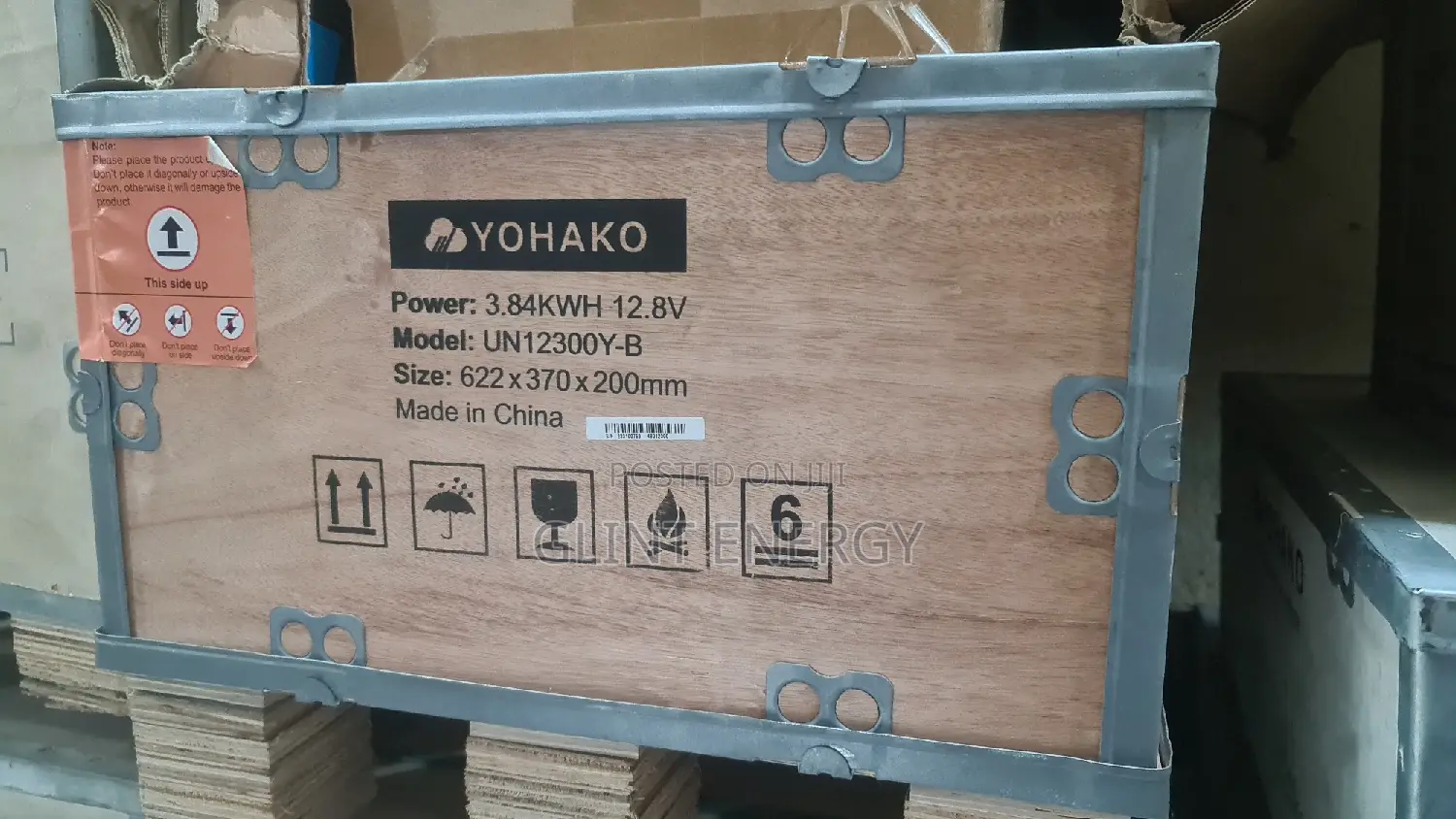 3.84kwh 12.8V Yohako Lithium Iron Battery