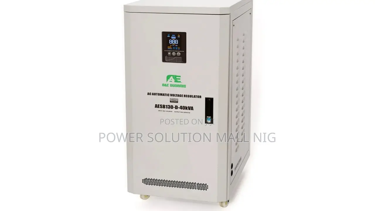 40KVA Single-Phase Servo Voltage Stabilizer (130v-250v)