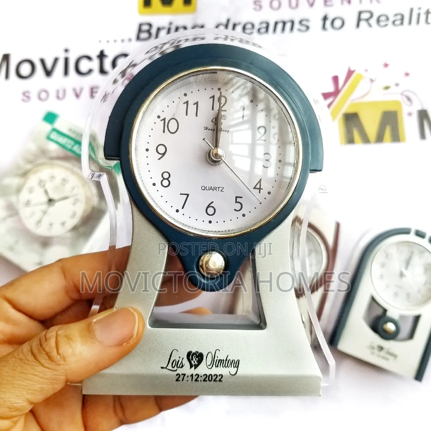 Table Alarm Clock / Wedding Souvenirs / Souvenirs / Souvenir