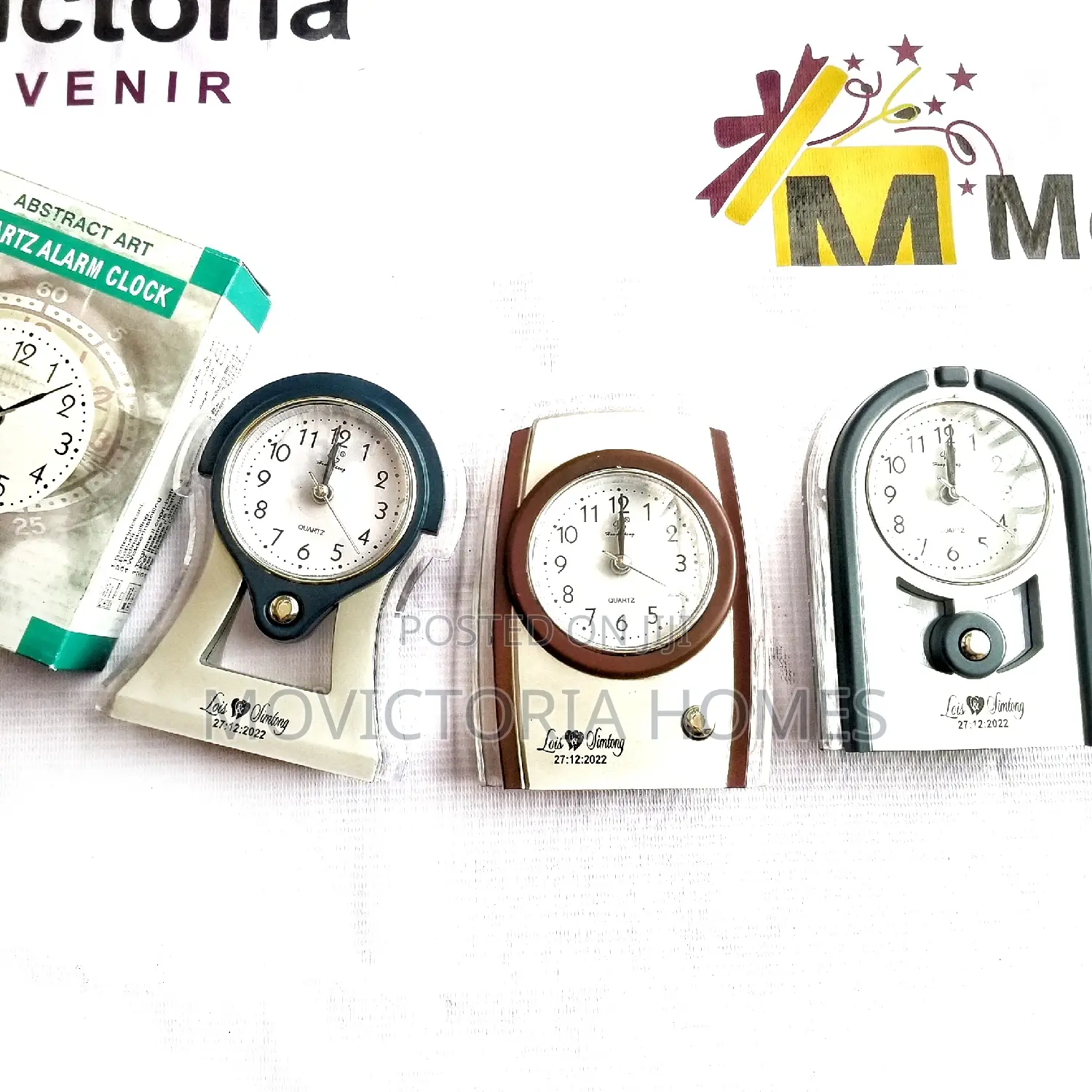 Table Alarm Clock / Wedding Souvenirs / Souvenirs / Souvenir