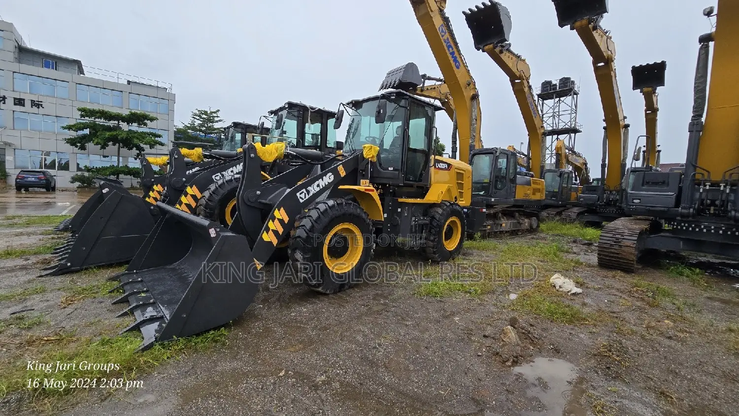 Brand New XCMG 3tons Wheeloader