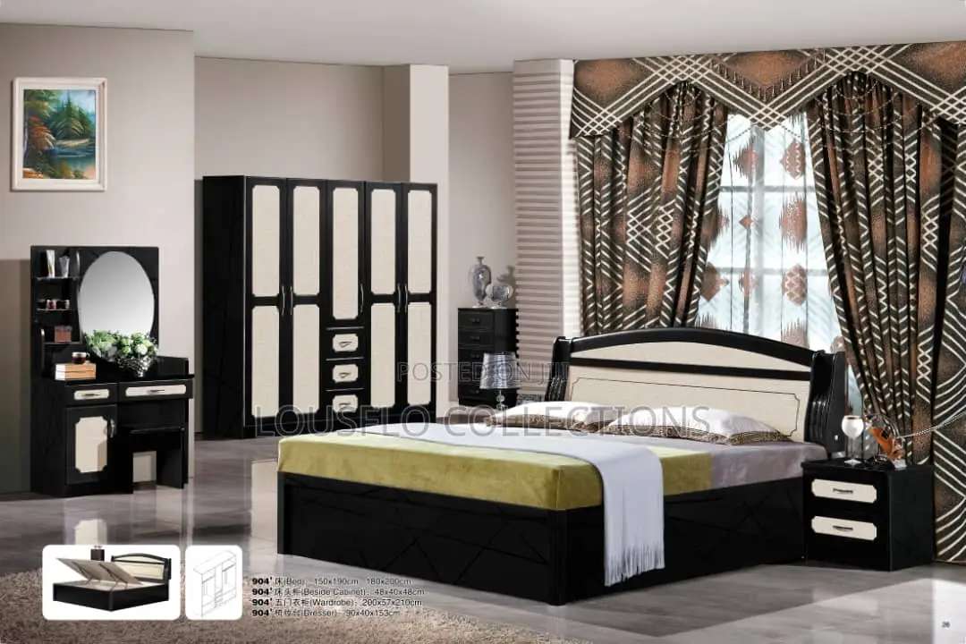 Your Foreign Quality Bed With Dressing Mirror Set