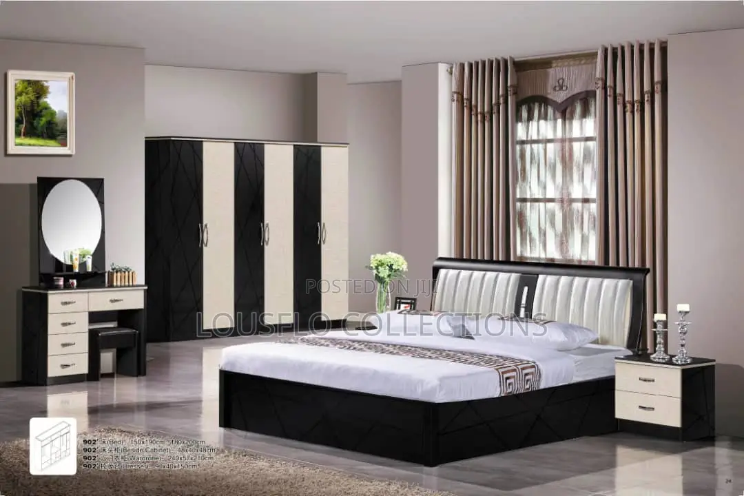 Your Foreign Quality Bed With Dressing Mirror Set