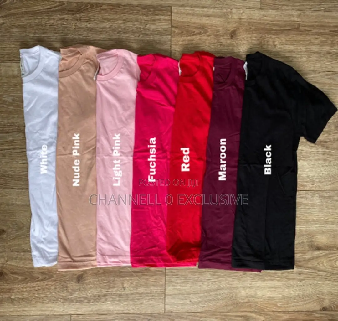 Unisex Gold Star Plain T-Shirt