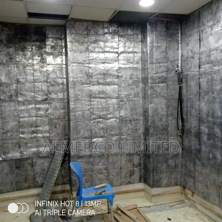 CT Room Lead Lining.
