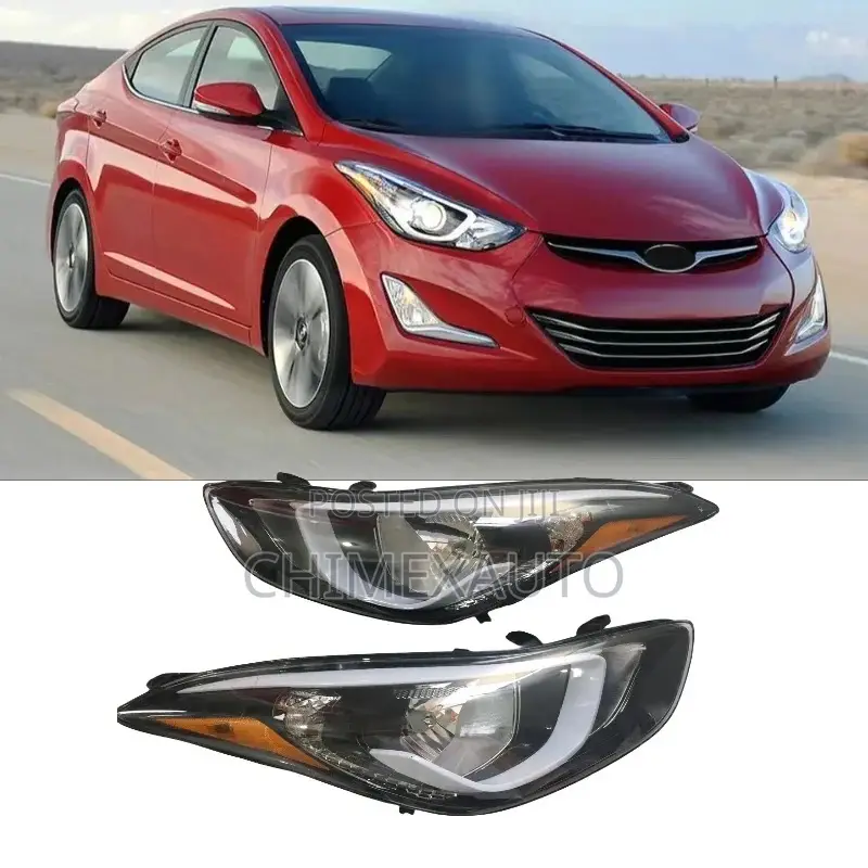For American Headlight Set for Hyundai Elantra 2014-2015