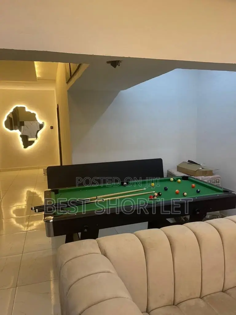 Luxury 3 Bedroom With Snooker and Table Tennis Wuse 2 on Promo