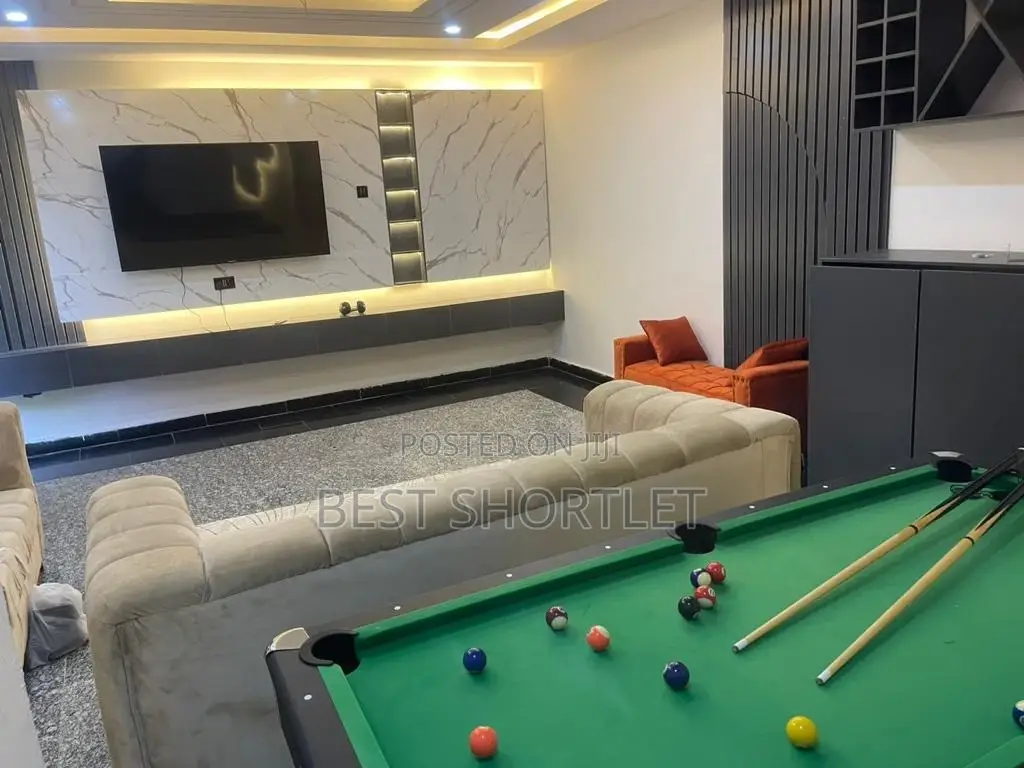 Luxury 3 Bedroom With Snooker and Table Tennis Wuse 2 on Promo