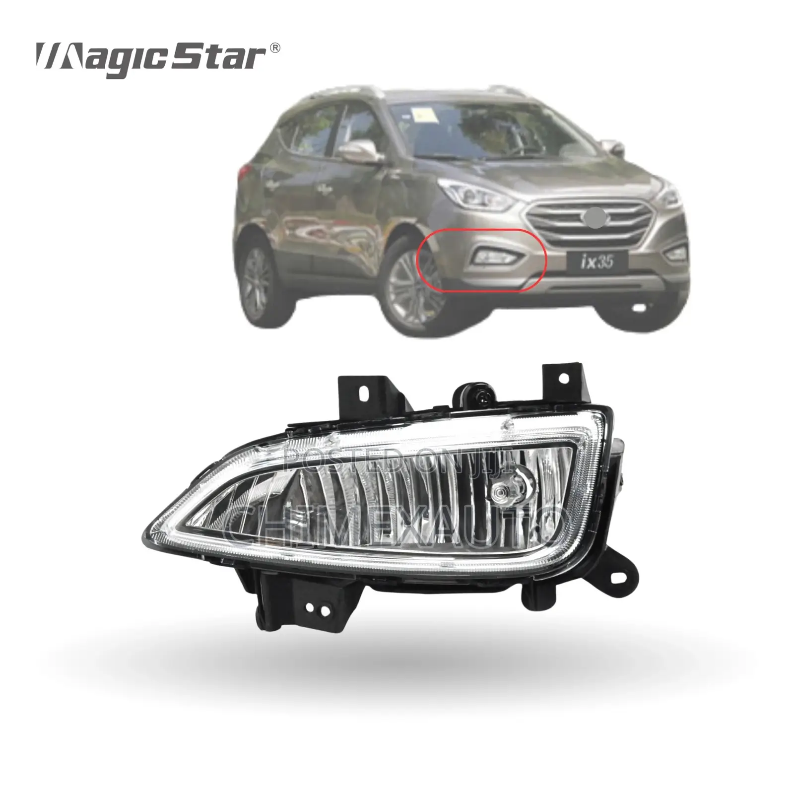 2014-2015 Fog Light Hyundai Tucson/Ix35