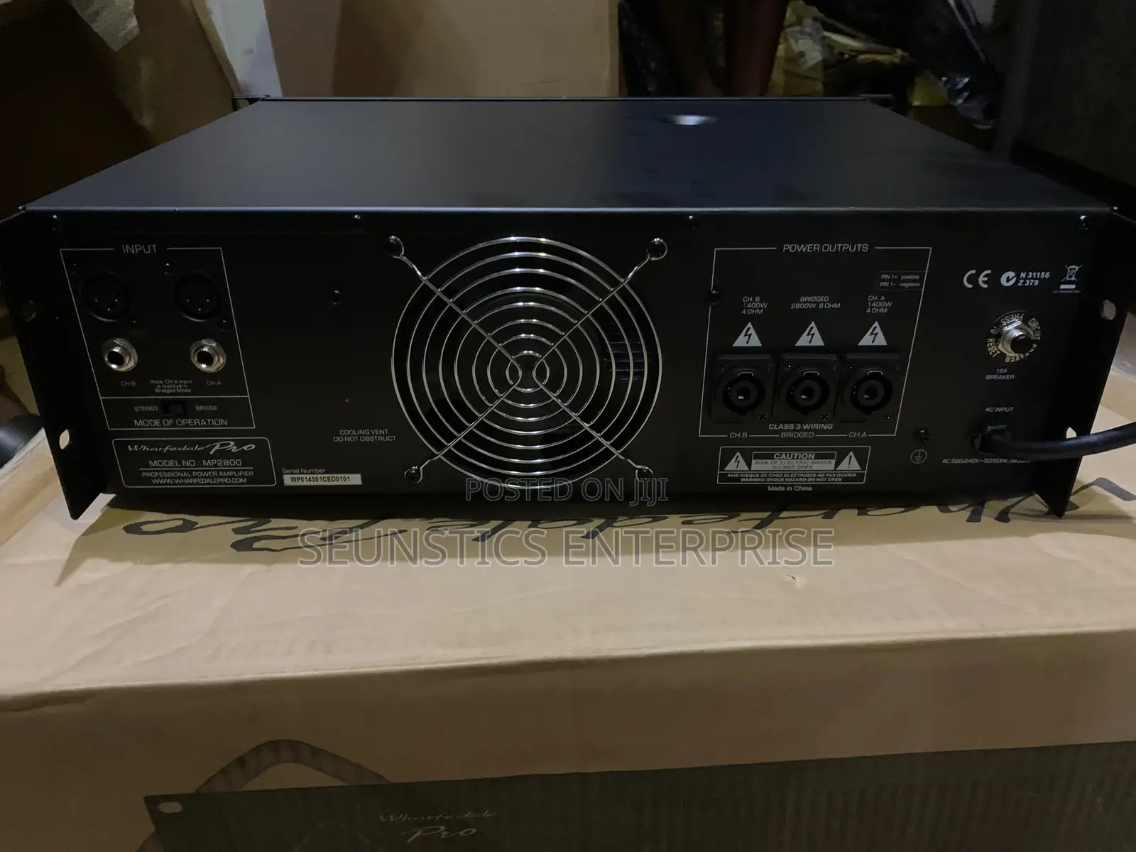Quality Wharfedale MP 2800 Amplifier (Slave)