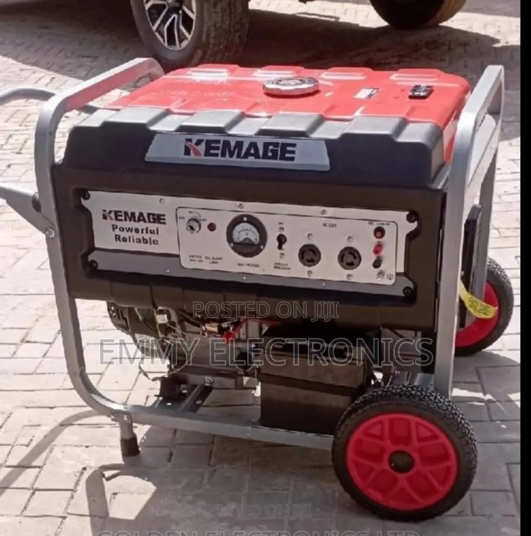 6.5kva Kemage Petrol Generator 100% Copper Coil