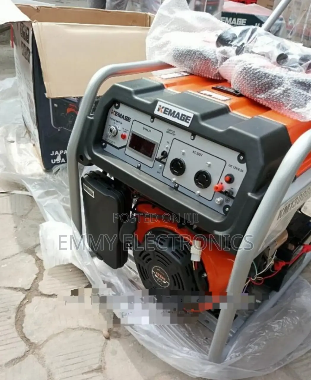 (12.5kva)Kemage Petrol Generator Model Km13000e2 100% Copper