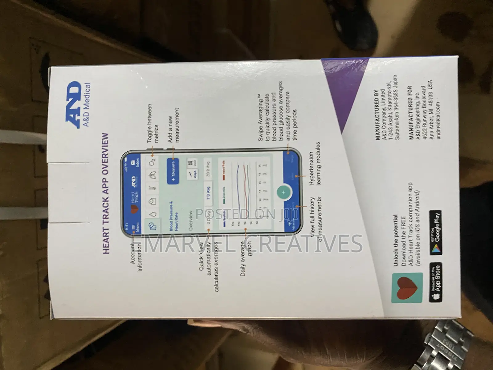 Wireless Blood Pressure Monitor Upper Arm