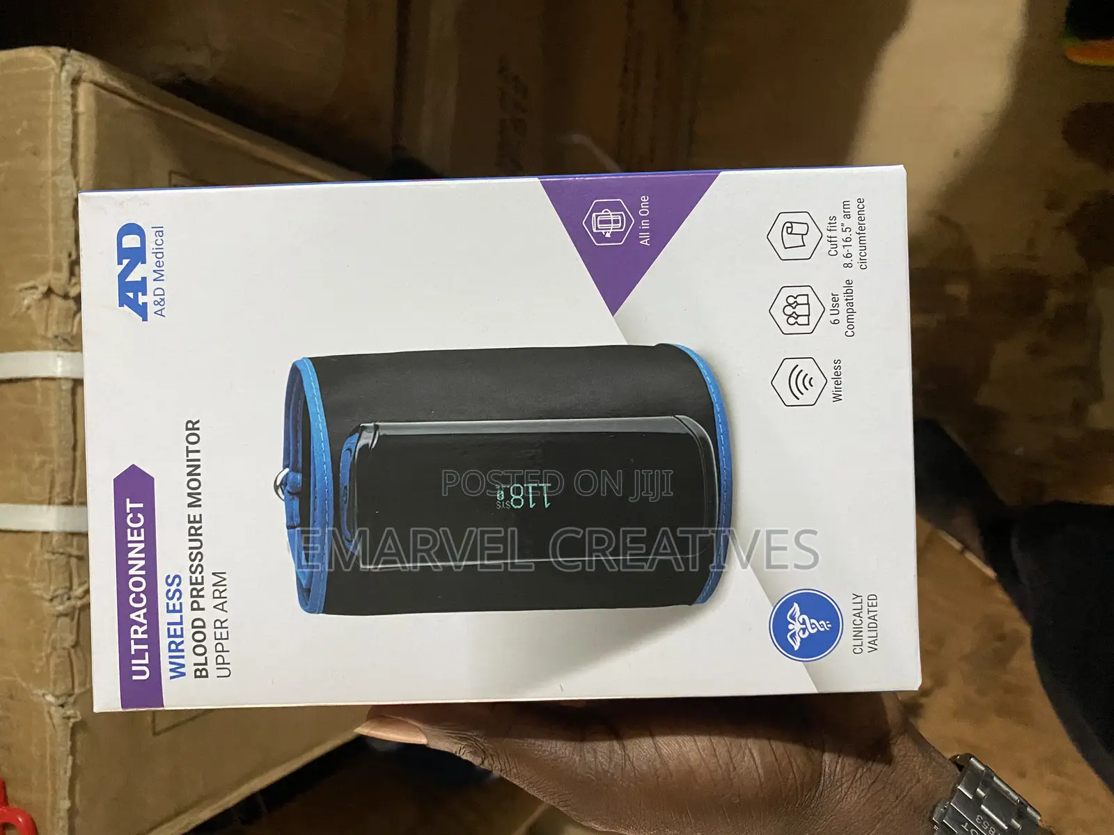 Wireless Blood Pressure Monitor Upper Arm
