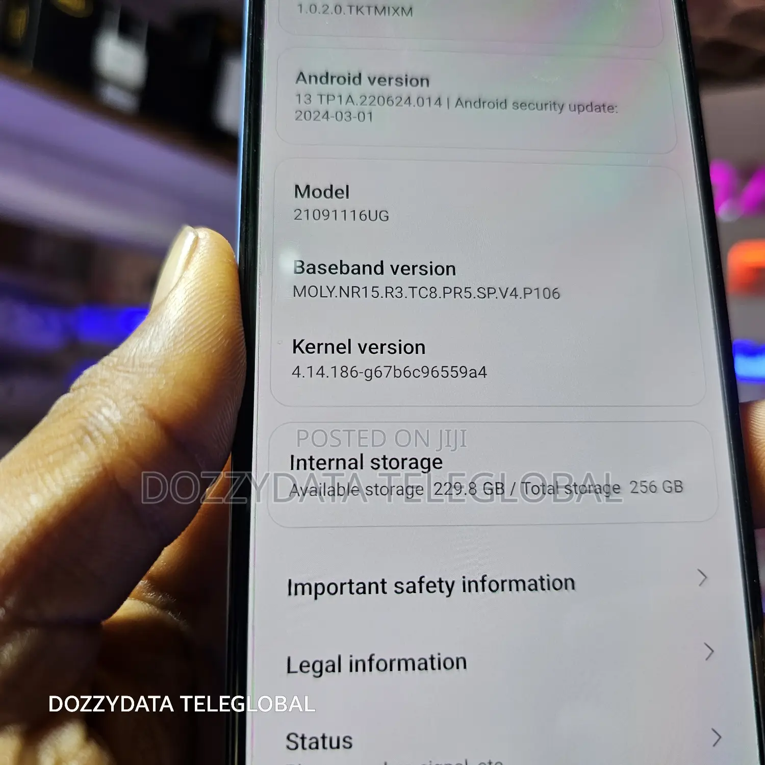 Xiaomi Redmi Note 11 Pro+ 5G 256 GB Blue