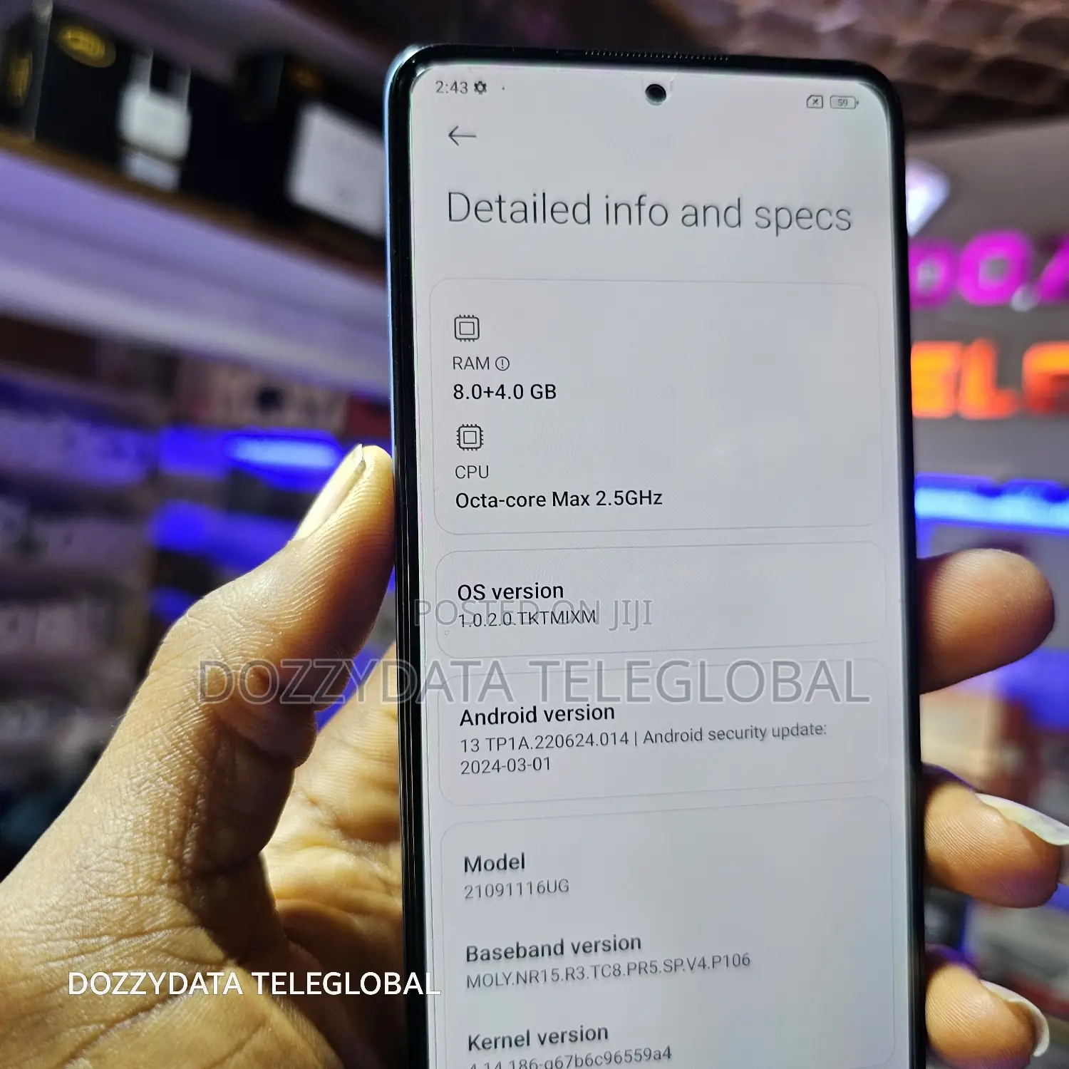 Xiaomi Redmi Note 11 Pro+ 5G 256 GB Blue