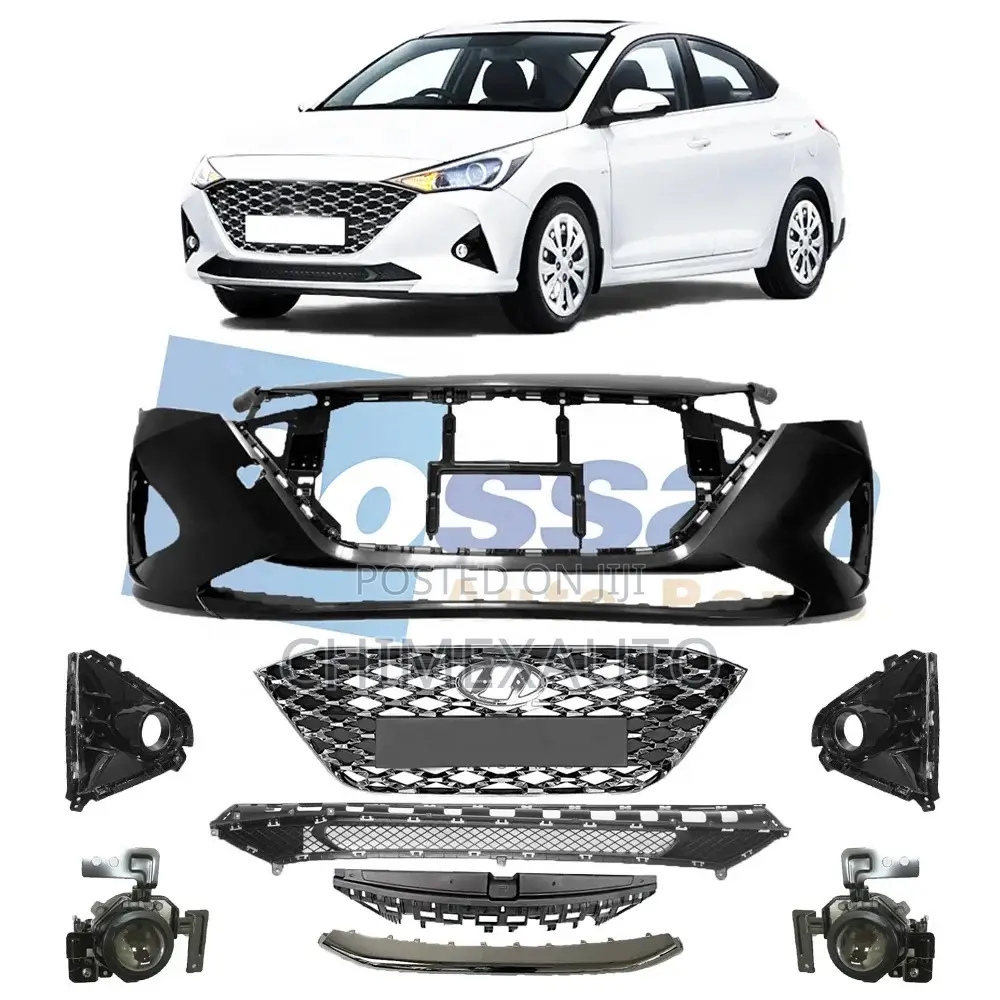 Complete Bumper Replacement for Hyundai Accent 2020-2022