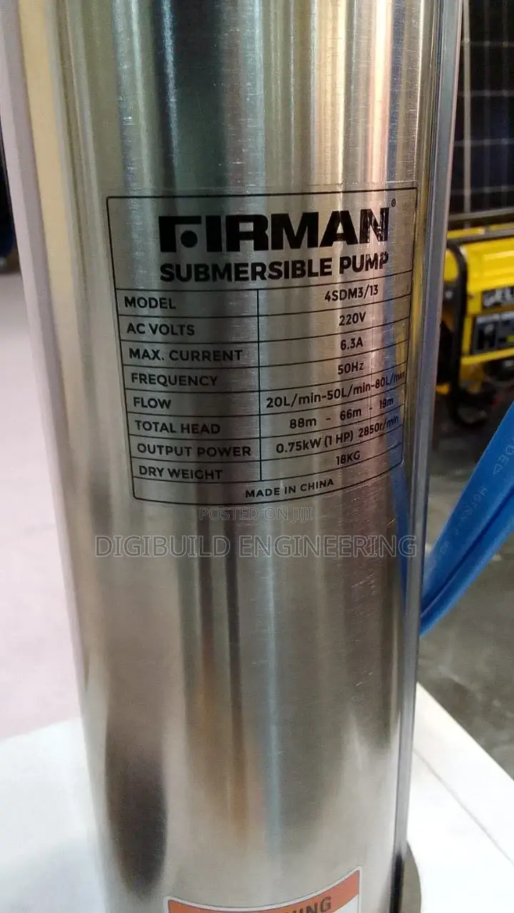 Firman Submersible Pumping Machine 1hp