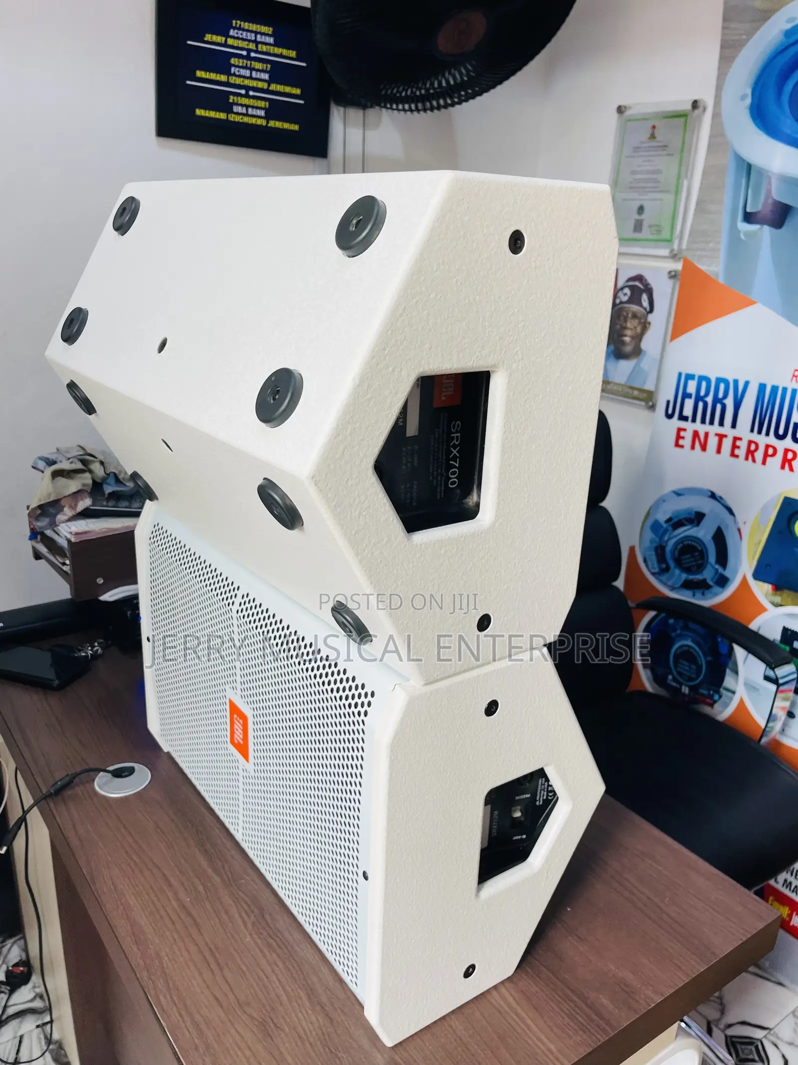 JBL 12inches Speakers White