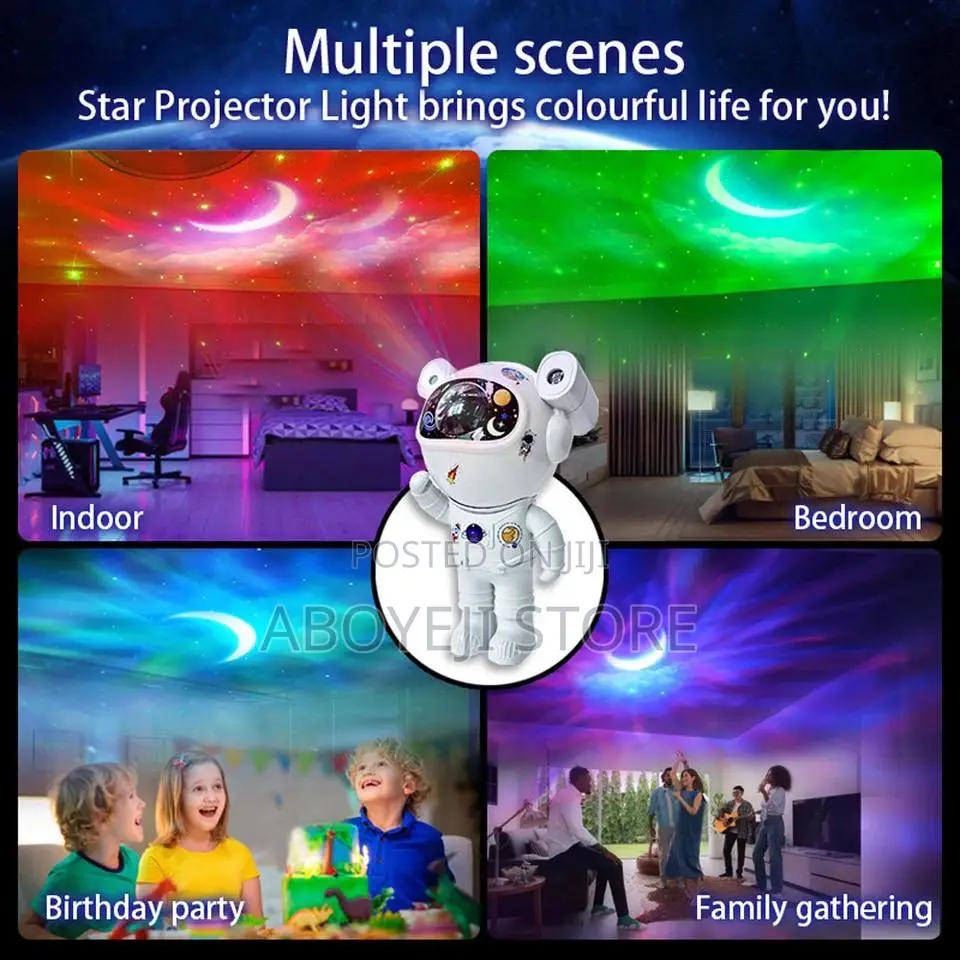 Suntime Galaxy Night Light Star Projector PLAY MUSIC