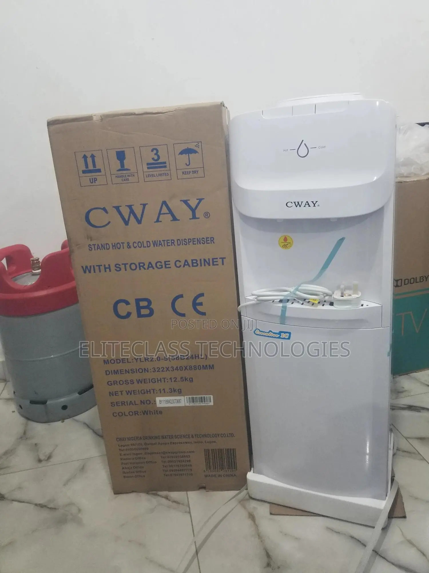 Cway Water Dispenser 58B24HL (Top Quality).