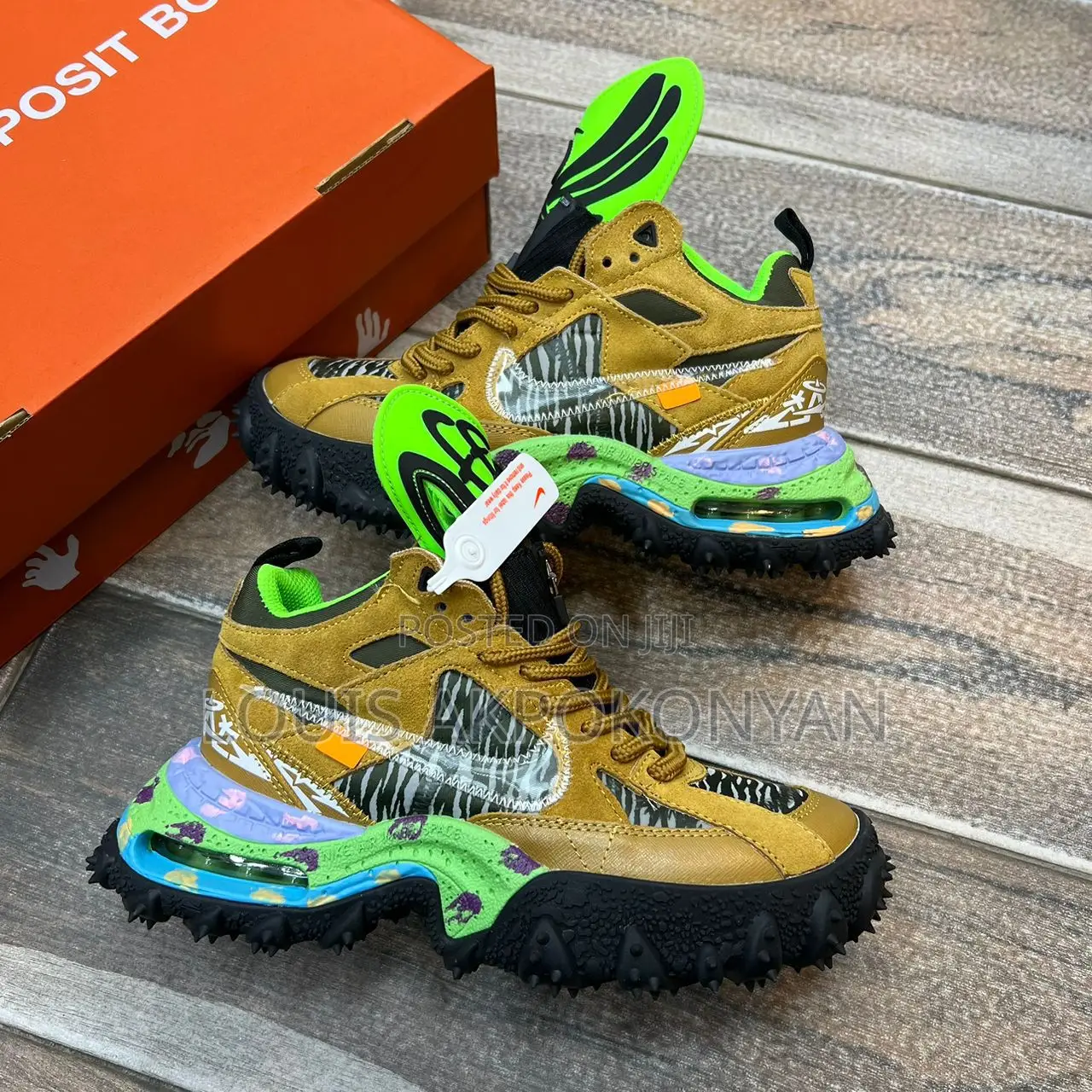 Nike Air Terra Forma X Off White Mantra Orange