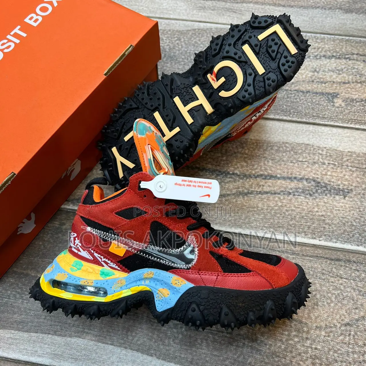 Nike Air Terra Forma X Off White Mantra Orange