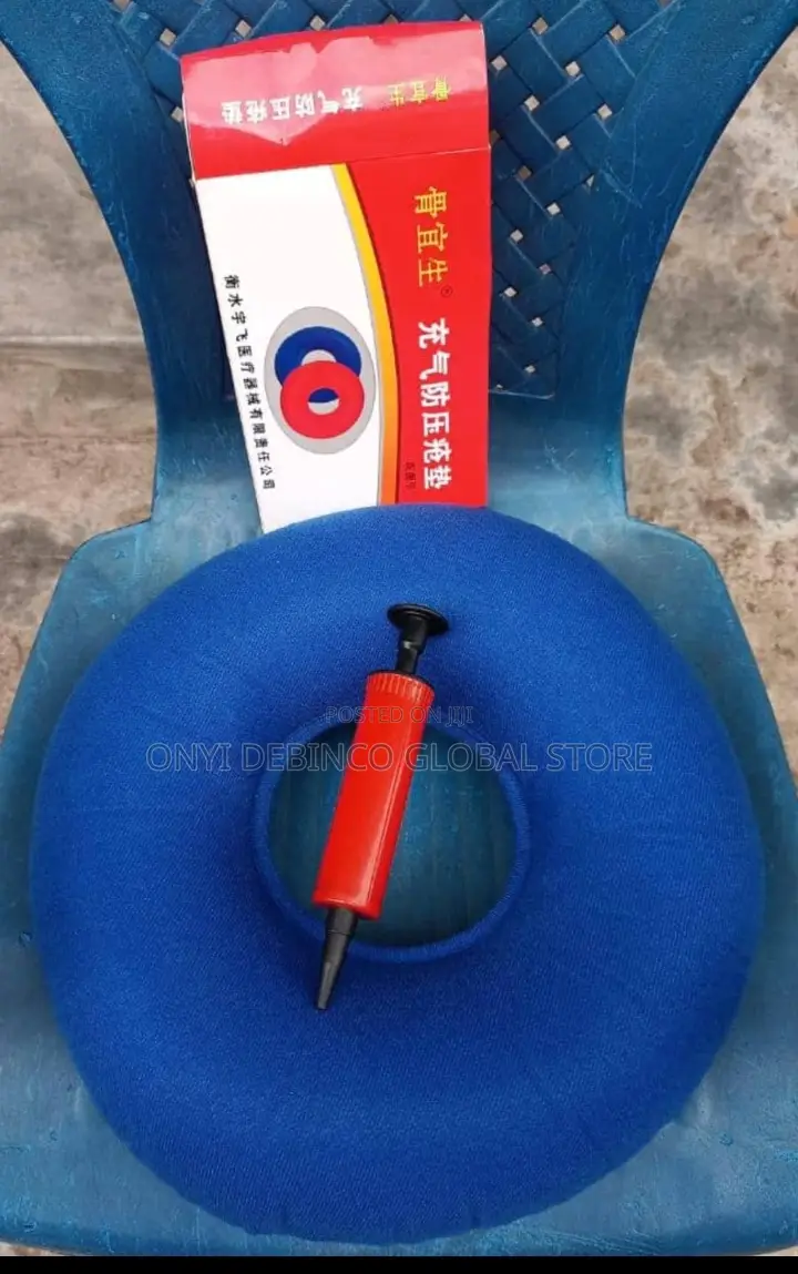 Pump Inflatable Donut or Air Ring Cushion 15inch Orthopedic