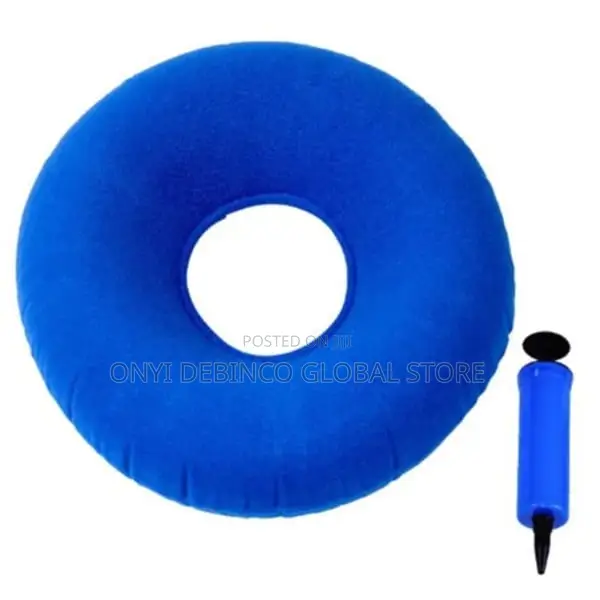 Pump Inflatable Donut or Air Ring Cushion 15inch Orthopedic