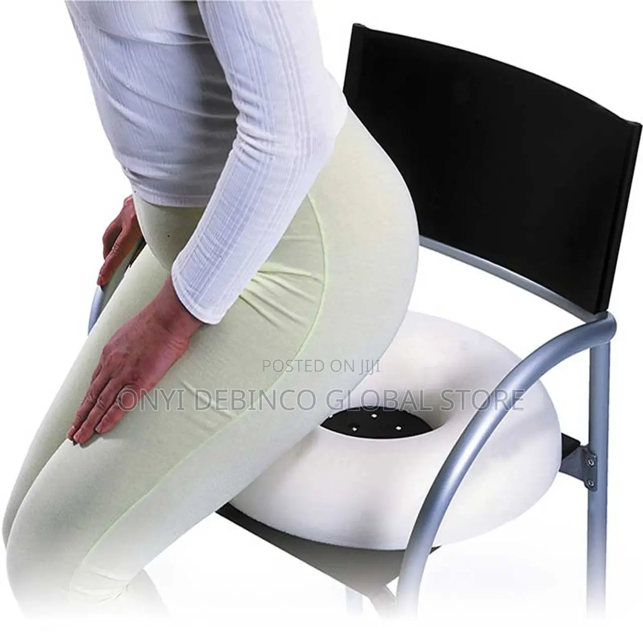 Pump Inflatable Donut or Air Ring Cushion 15inch Orthopedic