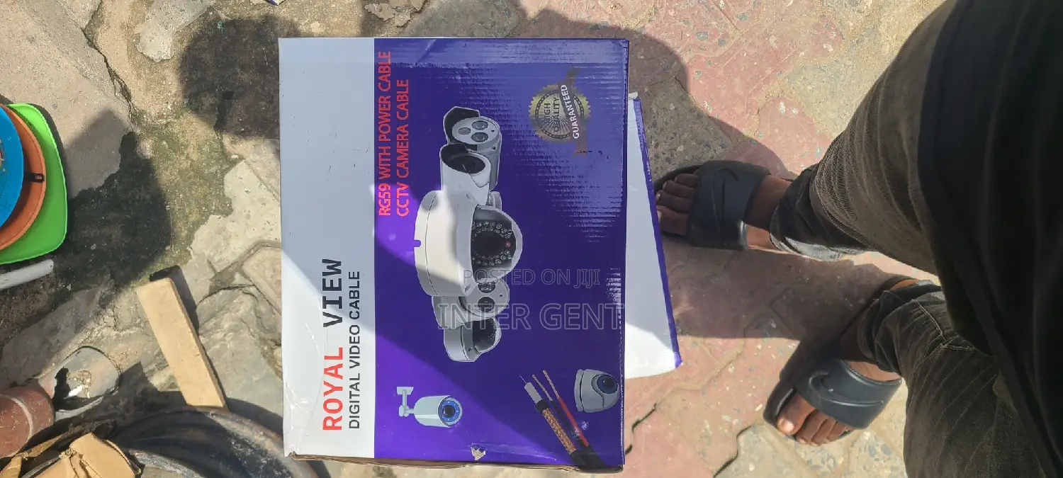 Rg59 With Power CCTV Cable