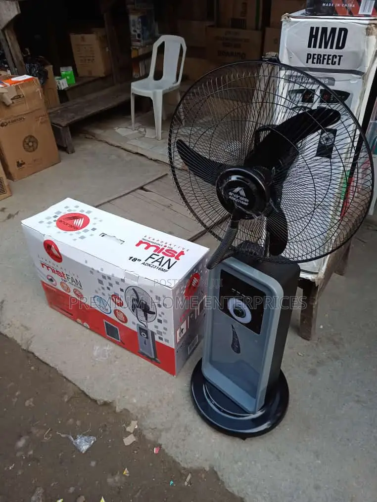 Andrakk Rechargeable Mist Fan 18 Inches