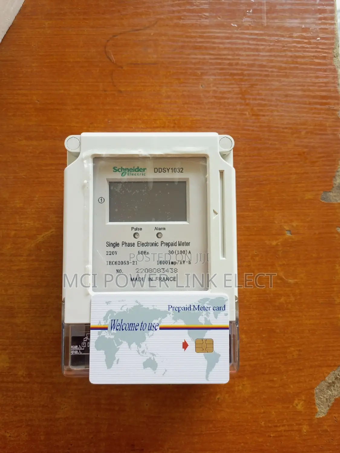 Single Phase Private Prepaid With Card / Card Check Meter