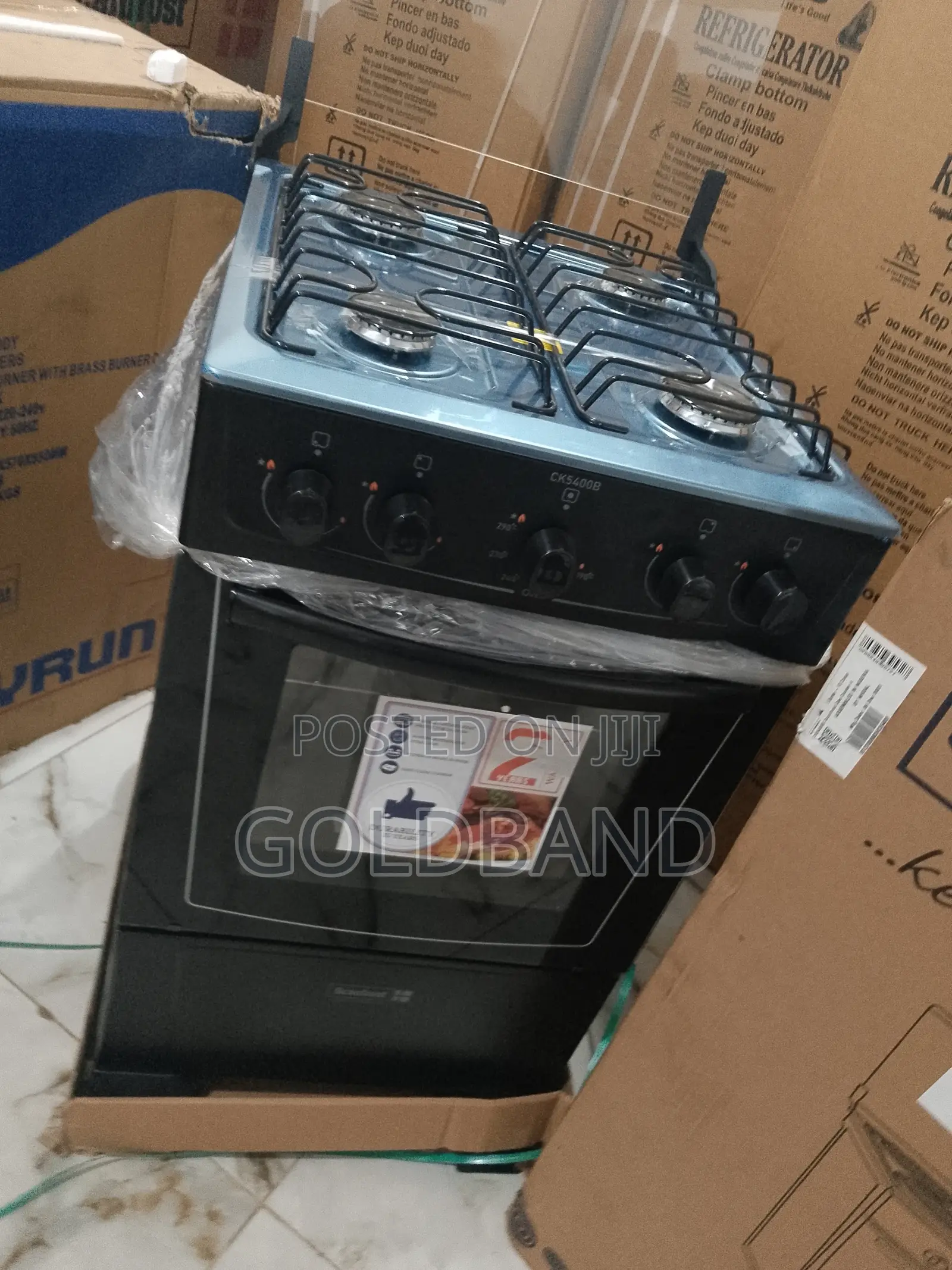 High Quality Scanfrost Ck5400 4 Burner Gas Cooker